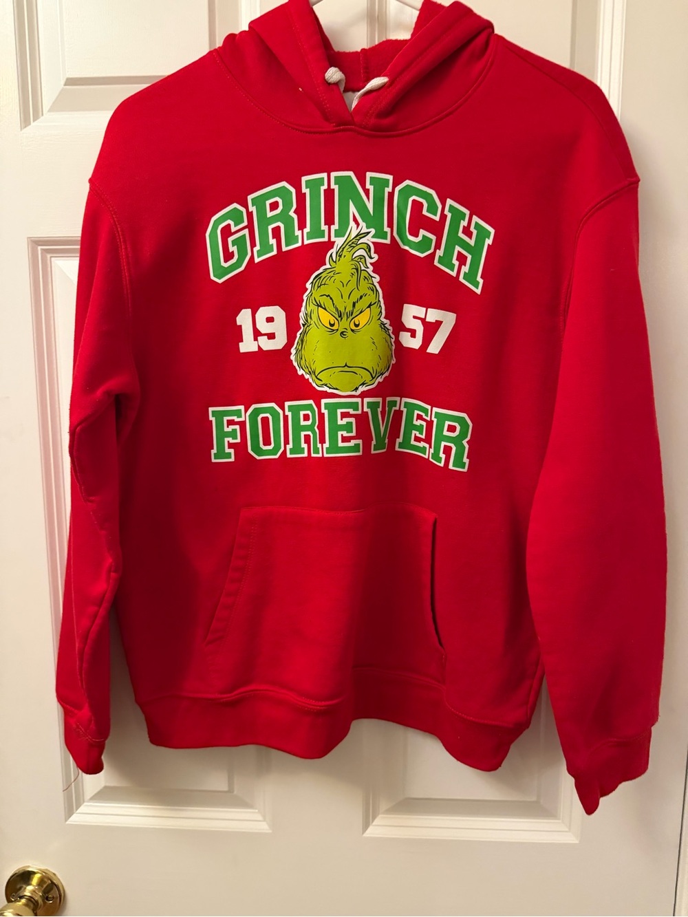 Grinch Forever Red Hoodie Sweater